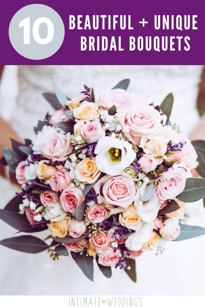 bridal bouquet ideas unique intimate weddings