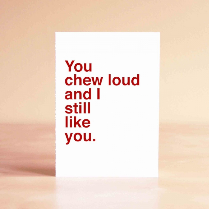 funny valentine card