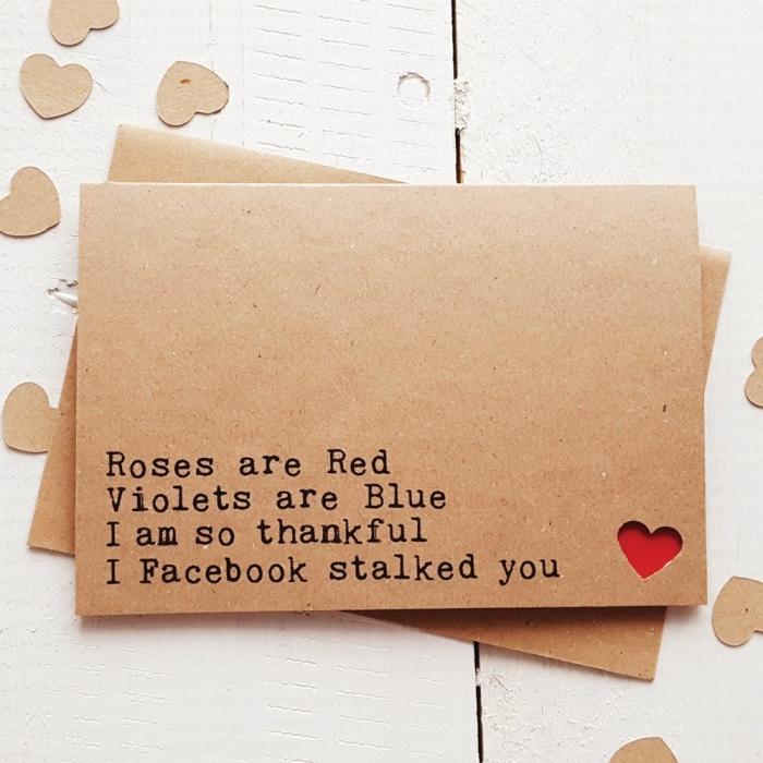 valentines day poem card funny