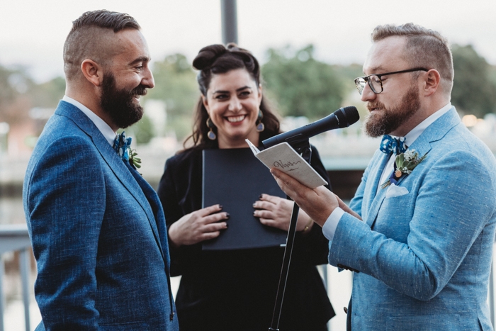 gay restaurant wedding