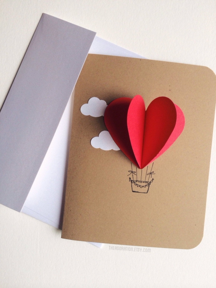 unique valentine card etsy 