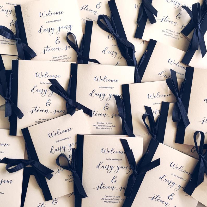 Everything You Need to Know about Creating a ‘Wow’ Wedding Program