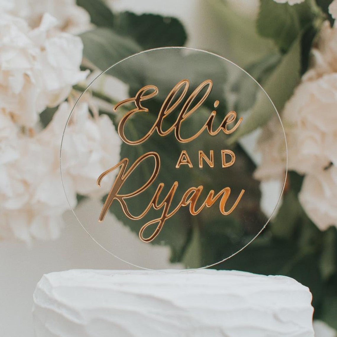 8 Perfect Wedding Cake Toppers From Etsy