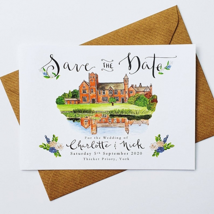 custom illustrated wedding invitations etsy unique wedding ideas