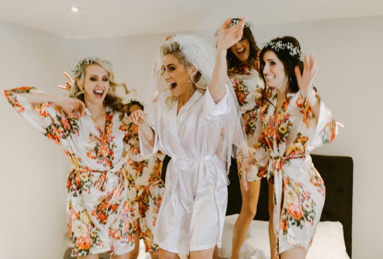 Luxurious Bridesmaid Set for 5