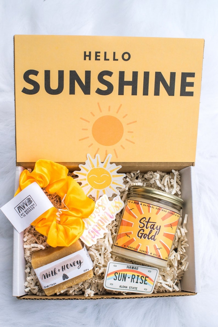 box of sunshine care package 