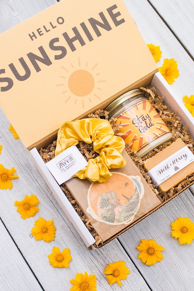 box of sunshine gift for her