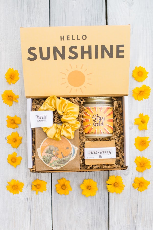 box of sunshine gift box for her