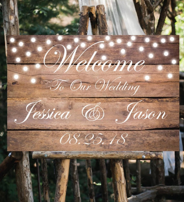 rustic wedding decor